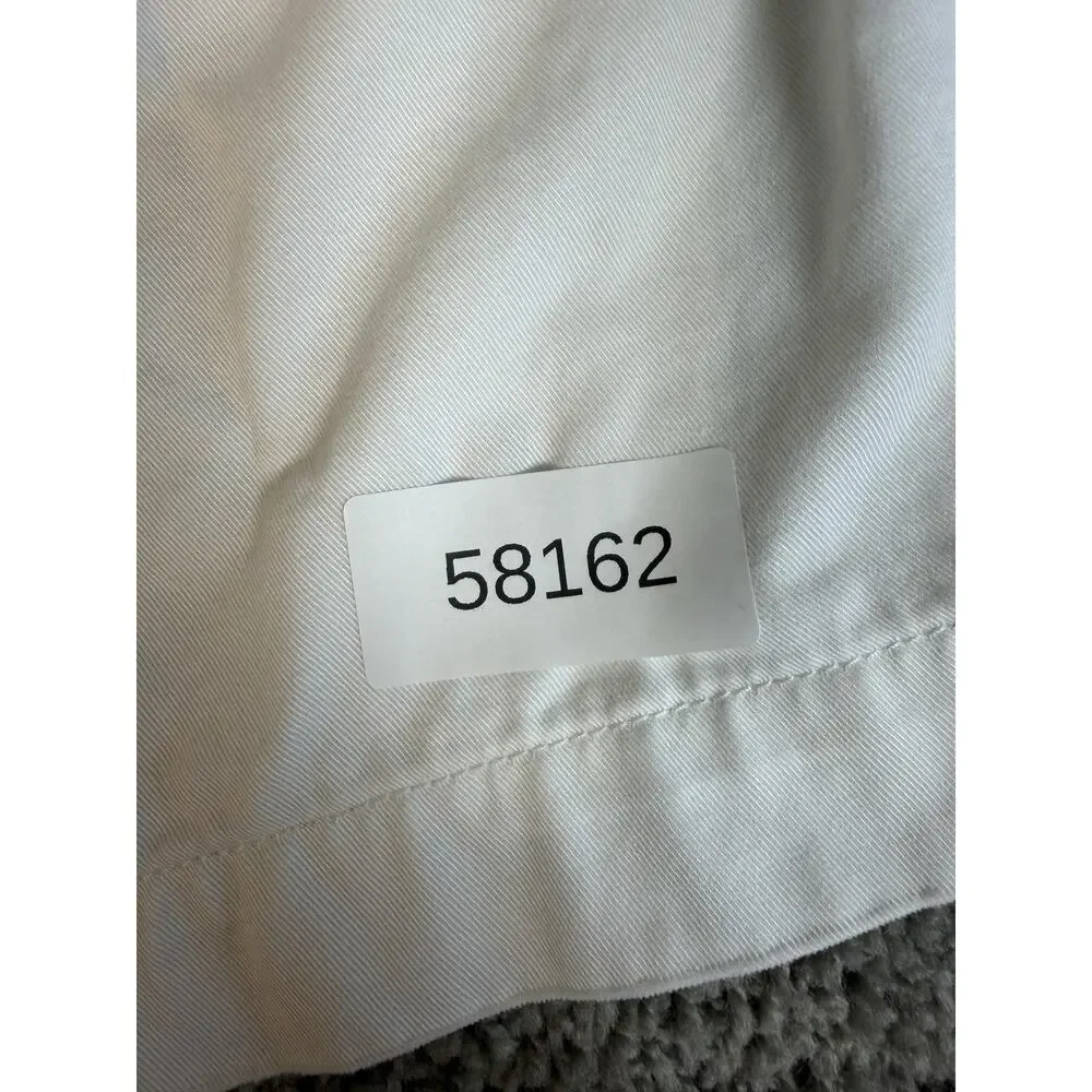 Polo Ralph Lauren Shorts Mens 38 White Chino Cotton Relaxed Fit 9 In Inseam